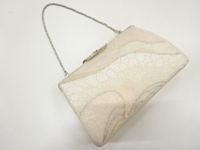 JAPANESE KIMONO / BEADED HANDBAG